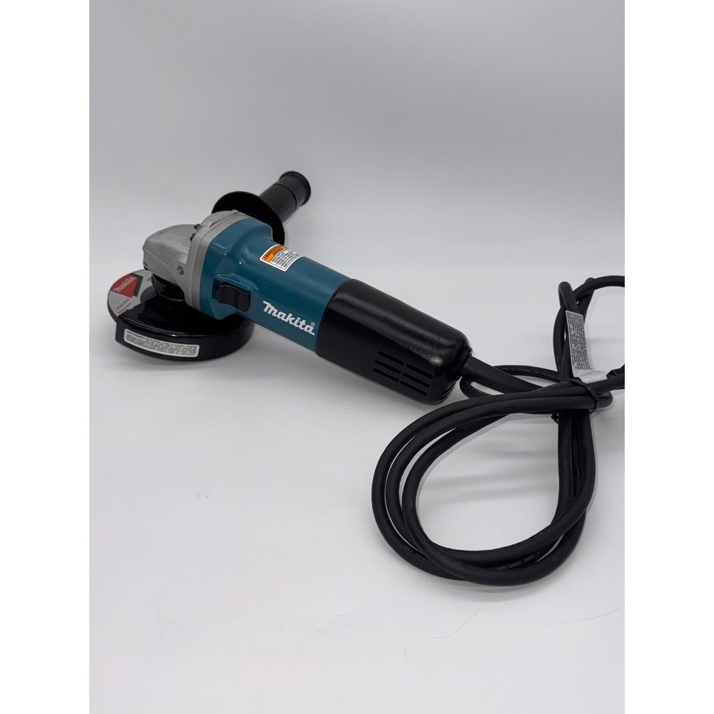 Makita 9557NB 4-1/2 Inch Corded Angle Grinder 7.5A 11000 RPM Teal Black - Picture 2 of 8
